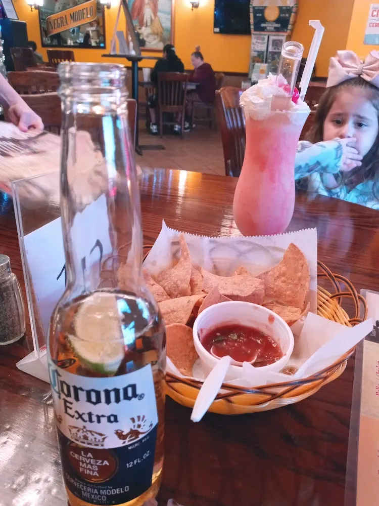 Corona and a Pina Colada